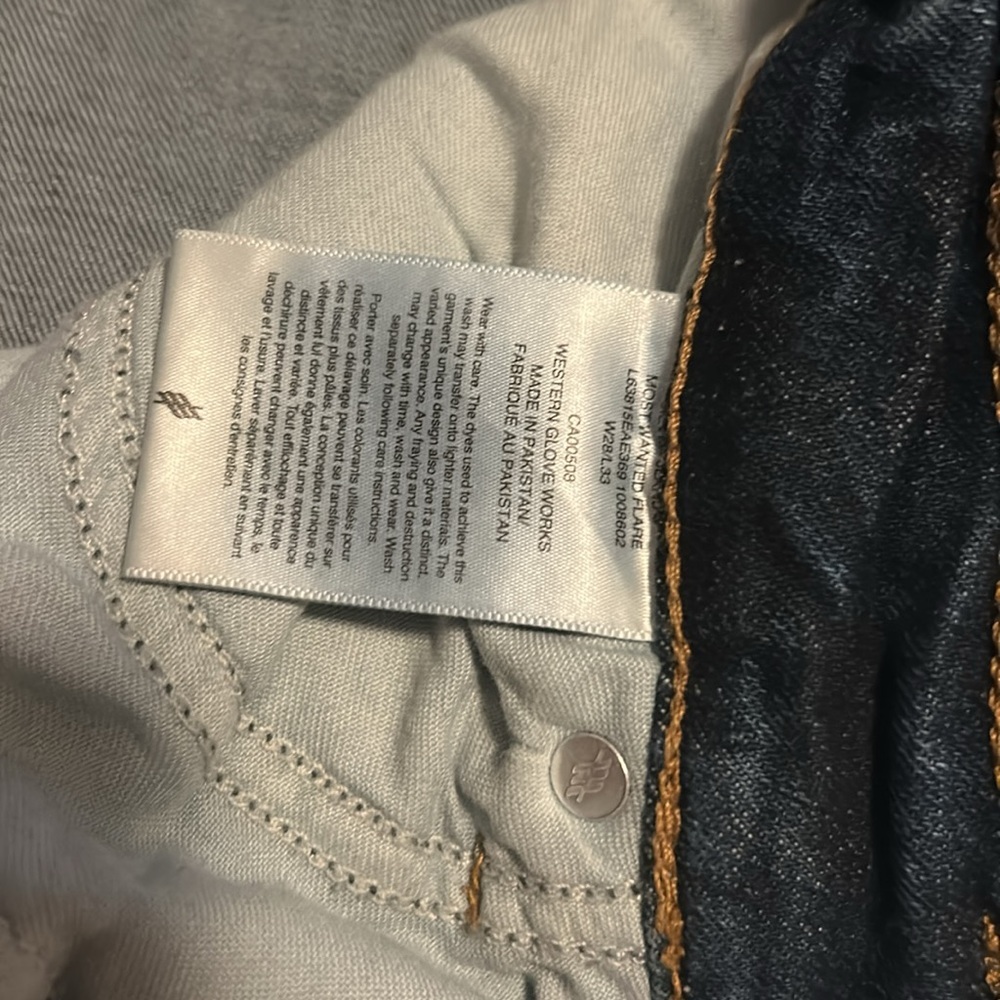Silver Jeans Most Wanted Flare Mid Rise Jeans - Picture 4 of 7